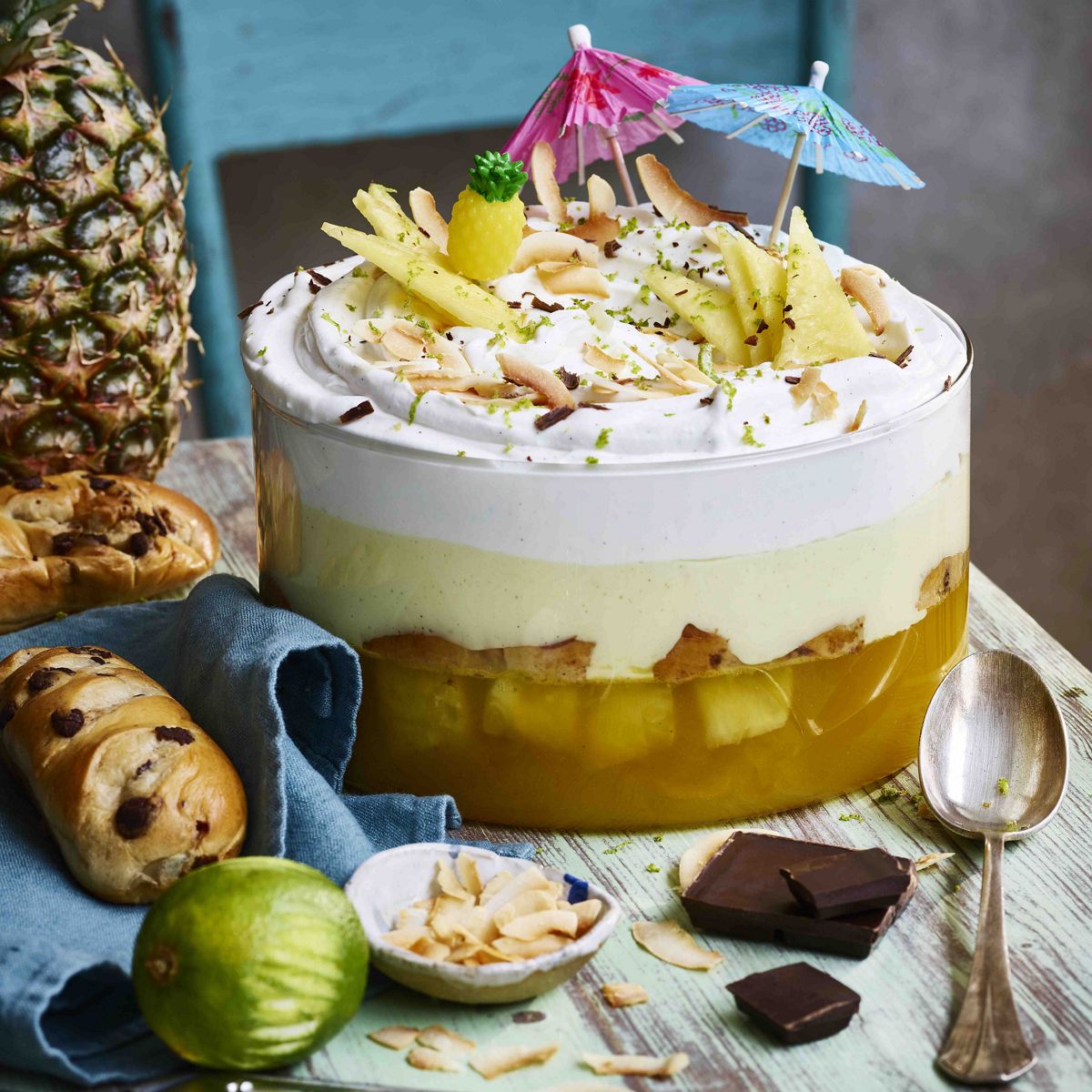 Vegan Caramelised Pineapple Trifle - Norac Foods UK