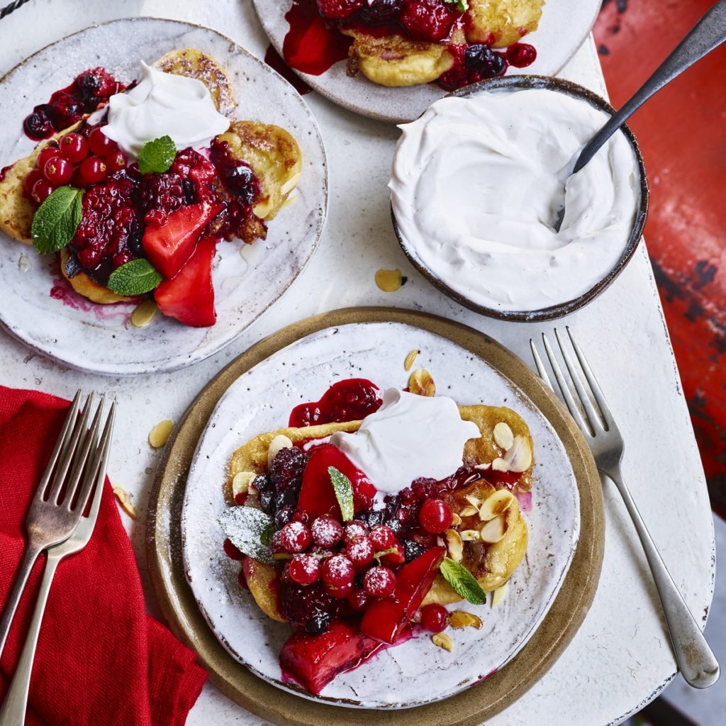 Vegan Berries & Chantilly French Brioche Toasts Recipe